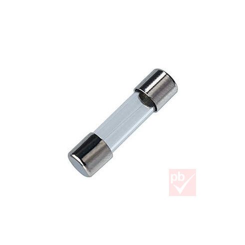 Üvegbiztosíték 20x5mm lomha 8A