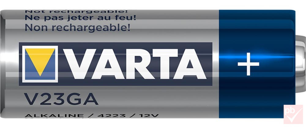 Varta 23A elem (12V, 10x29mm, p23ga, A23, 8LR932, V23GA) - p