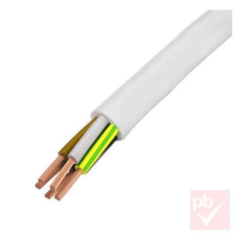 MT kábel fehér H05VV-F 5x1.5mm²