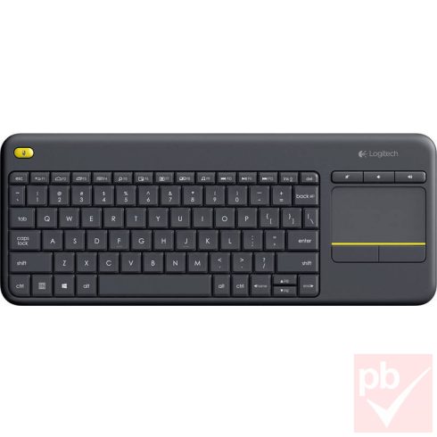 Logitech K400 Plus Touch vezeték nélküli billentyűzet