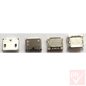 USB micro B 5p. aljzat F3809 
