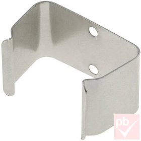 Elem tartó, 1db 9V-os elem számára, fém lemez