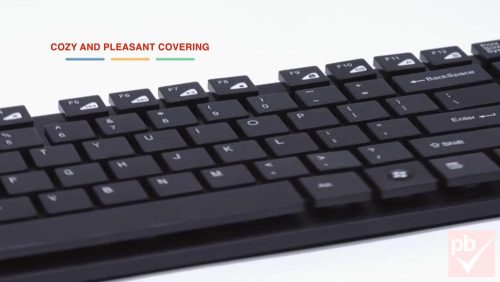 Canyon vezeték nélküli billentyűzet (fekete, HUN)