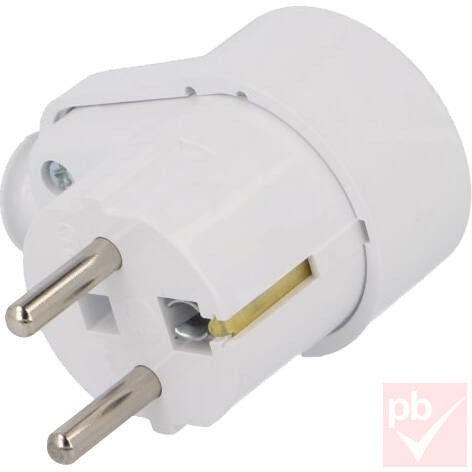 Timex WT-16U/G-S fehér dugvilla + dugalj egyben