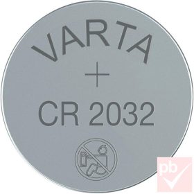   Varta CR2032 3V 230mAh gombelem BULK (átmérő: 20mm, vastagság: 3.2mm)