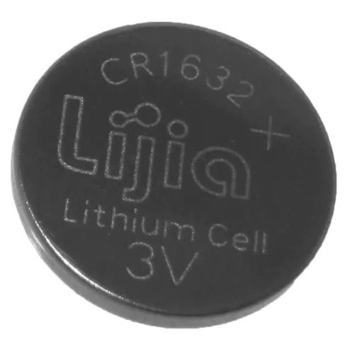 Lijia CR1632 3V gombelem (átmérő: 16mm, vastagság: 3.2mm)