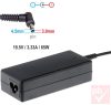 Akyga AK-ND-25 laptop töltő (HP 19.5V/3.33A 65W 4.5x3.0mm+pin)