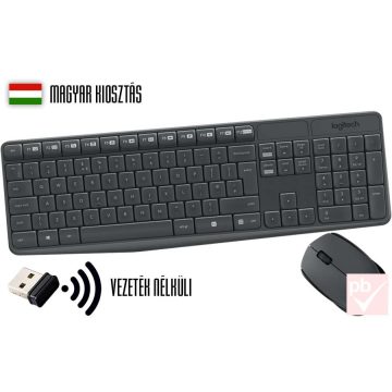   Logitech MK235 vezeték nélküli billentyűzet + egér szett