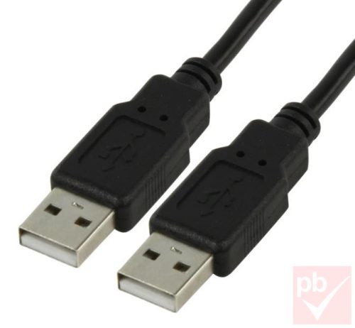 USB 2.0 A-A összekötő kábel 1.8m