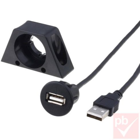 Goobay 93351 asztali USB aljzat (dokkoló) 2m