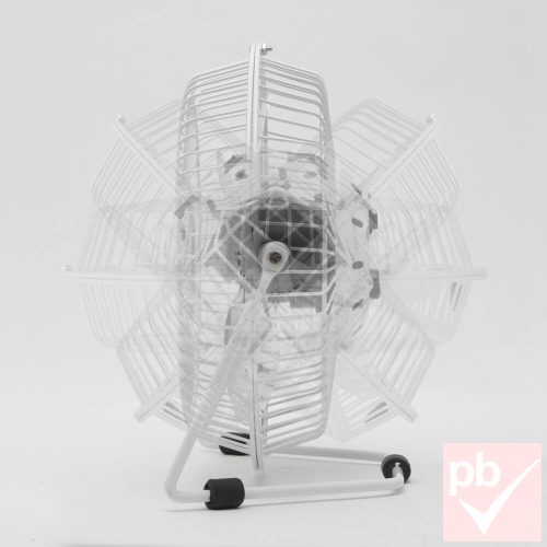 Delight 51110WH fehér USB ventilátor 180mm