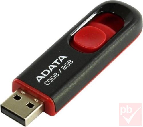 AData Classic C008 8GB fekete pendrive (Type-A, USB 2.0)