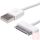 iPhone 3/4/4S Ipad 2/3 töltő és adatkábel (Apple Dock 30-pin) fehér, 1.0m