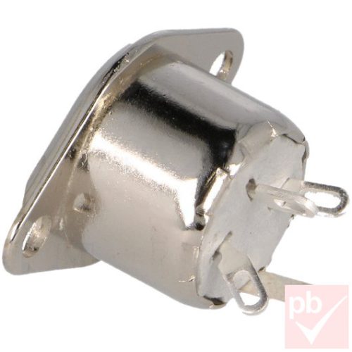 DIN aljzat, beépíthető, 3-pin, 180°