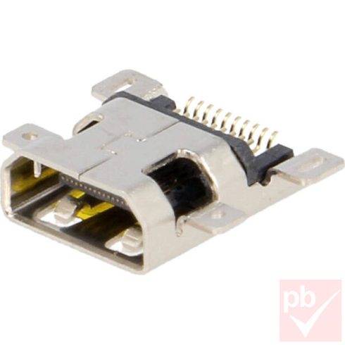 micro HDMI 19p. aljzat (206H)