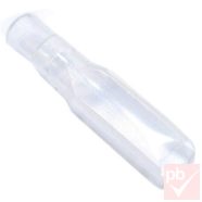   Kábelsaru szigetelés, 2.8mm anya csatlakozóhoz, transzparens fehér