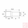 Érvéghüvely szigetelt 0.75mm² szürke