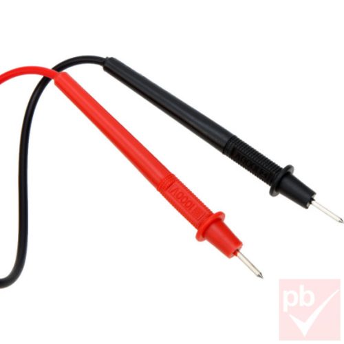 Mérőzsinór pár fekete/piros 70cm