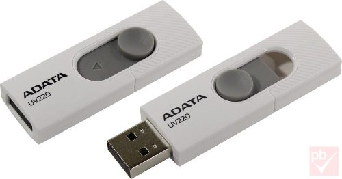 AData Classic UV220 16GB fehér pendrive (Type-A, USB 2.0)