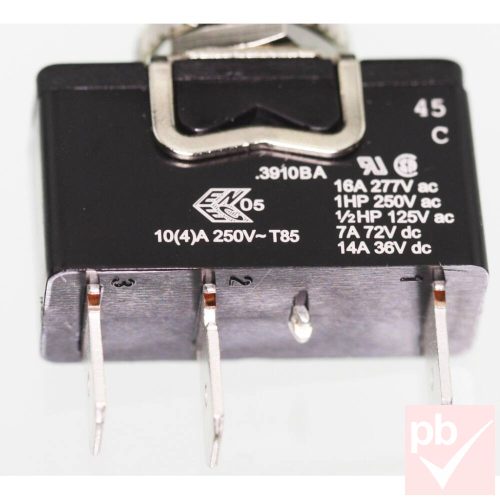 Karos kapcsoló, 2 körös, 2 állású, 3 láb, 250V 10(4)A, C3910BA