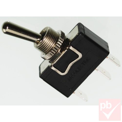 Karos kapcsoló, 2 körös, 2 állású, 3 láb, 250V 10(4)A, C3910BA