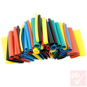 Zsugorcső készlet vegyes színek 150mm