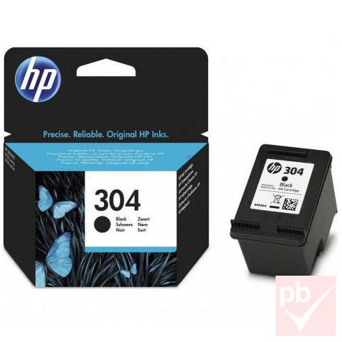 HP 304 fekete eredeti tintapatron