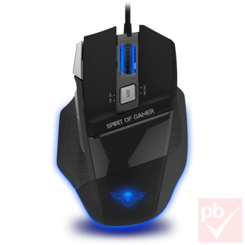 Spirit of Gamer PRO-M8 Light Edition USB optikai egér