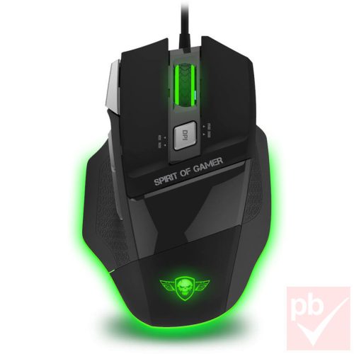 Spirit of Gamer PRO-M8 Light Edition USB optikai egér