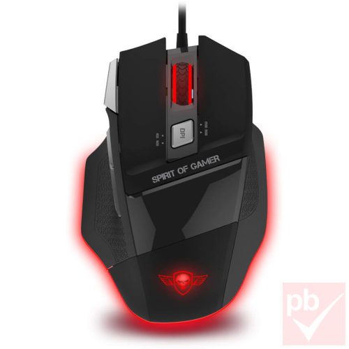 Spirit of Gamer PRO-M8 Light Edition USB optikai egér