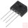 Graetz (dióda híd) KBU6G 400V 6A