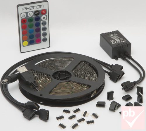 Phenom 55850X RGB LED TV háttérvilágítás távirányítóval (32-42")