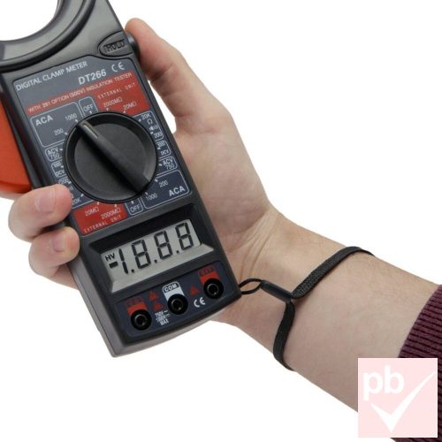 Maxwell 25601 digitális lakatfogós mérőműszer