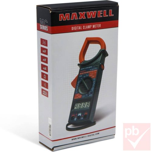 Maxwell 25601 digitális lakatfogós mérőműszer