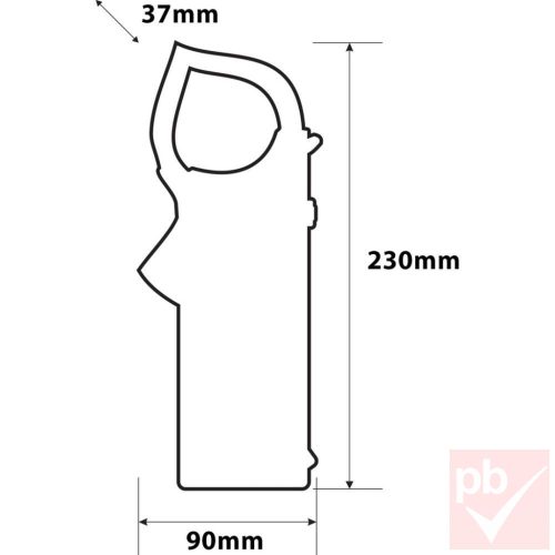 Maxwell 25601 digitális lakatfogós mérőműszer