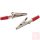 Krokodilcsipesz, 54mm / 4mm, piros