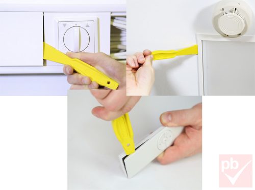 Weicon 52800001 burkolat nyitó célszerszám (sárga)