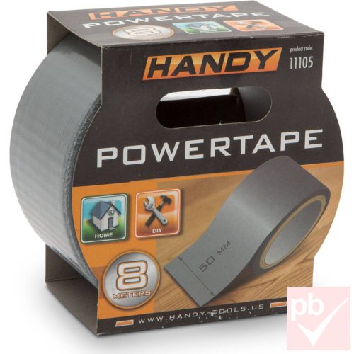 Handy 11105 szürke, textilszállal erősített ragasztószalag (50mm / 8m)