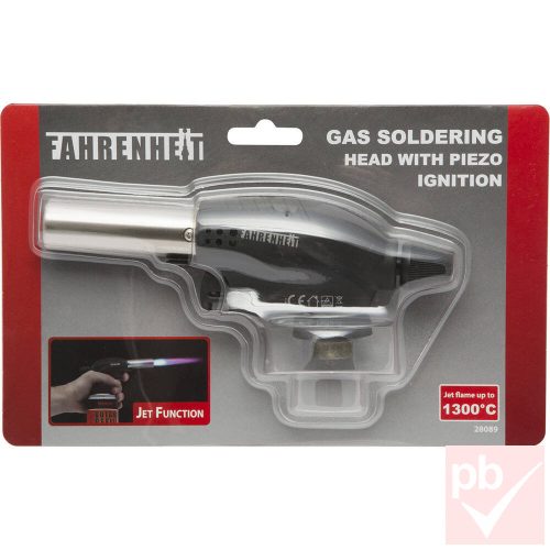 Fahrenheit 28089 palackra szerelhető gázos forrasztófej piezo gyújtással