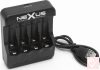 Nexus USB-s 4x AA/AAA akkumulátor töltő