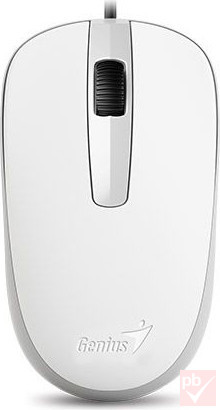 Genius DX120 fehér USB optikai egér