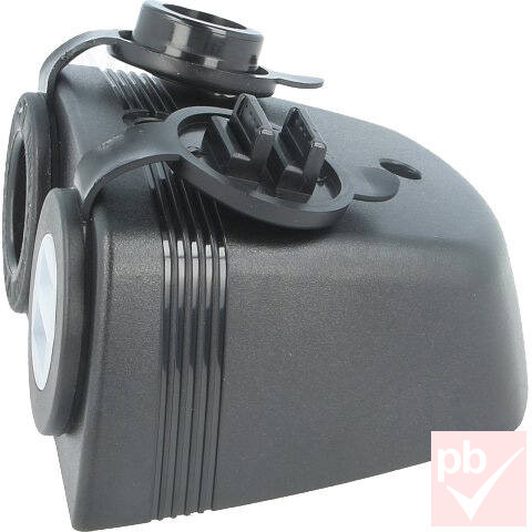 SCI A13-142194BHD-BB3 autós szivargyújtó + 2db USB töltő aljzat egyben