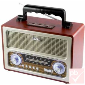SAL retro rádió MP3 lejátszóval (USB+SD+Bluetooth)