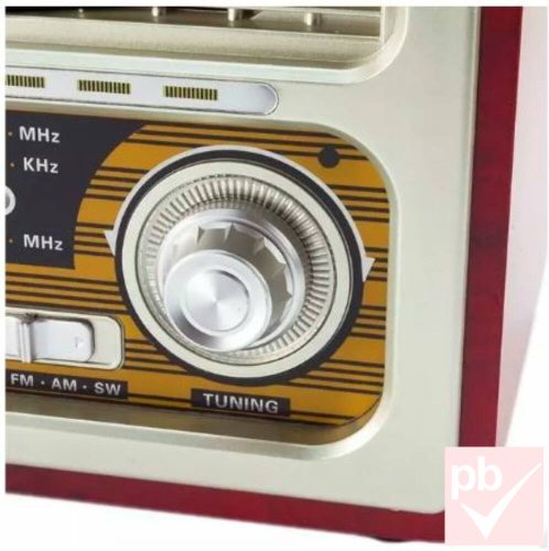 SAL retro rádió MP3 lejátszóval (USB+SD+Bluetooth)