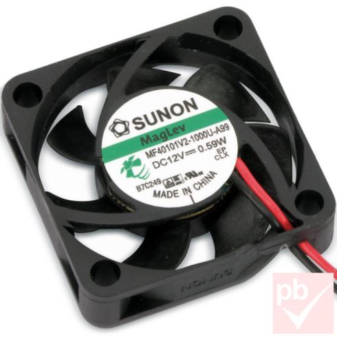 Sunon MF40101V2-1000U-A99 ventilátor (12V DC 0.59W 40x40x10mm)