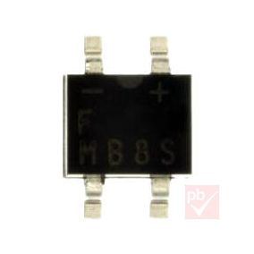 MB8S SMD graetz (dióda híd)