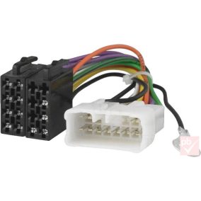   4CarMedia ZRS-AS-19B Suzuki gyári csatlakozó -> 2x ISO dugó átalakító