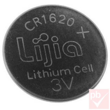 Lijia CR1620 3V gombelem (átmérő: 16mm, vastagság: 2mm)