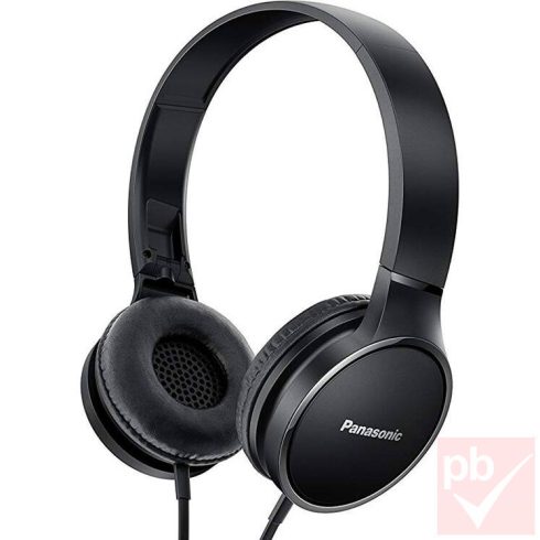 Panasonic PRS összehajtható headset okostelefonhoz (fekete)