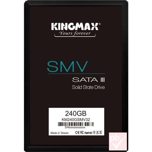 Kingmax SMV 240GB SATA SSD meghajtó